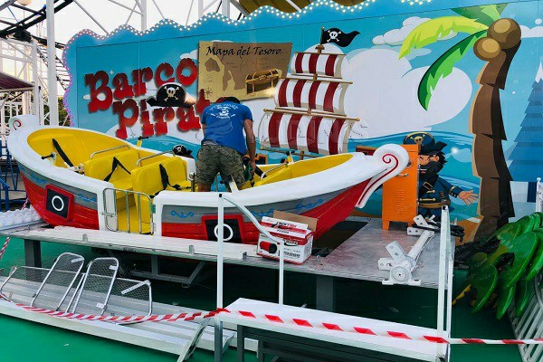 Portable Carnival Pirate Ship Ride